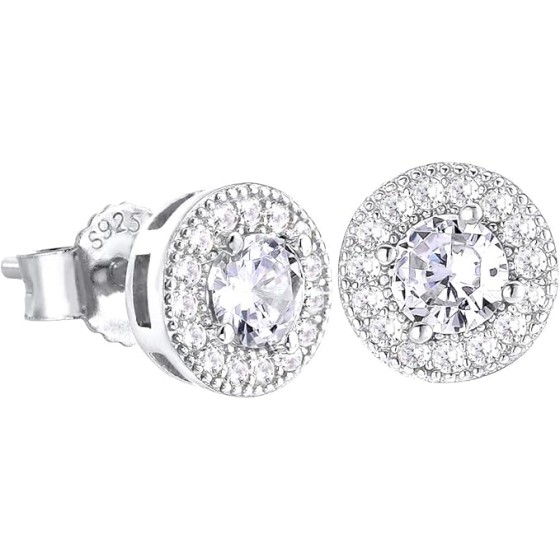 ジルコニア スタッドピアス レディースピアス 両耳用 CZダイヤ シルバーぴあす 男女兼用 金属アレルギー対応 18G 20G メンズ アクセサリー プレゼント ギフト