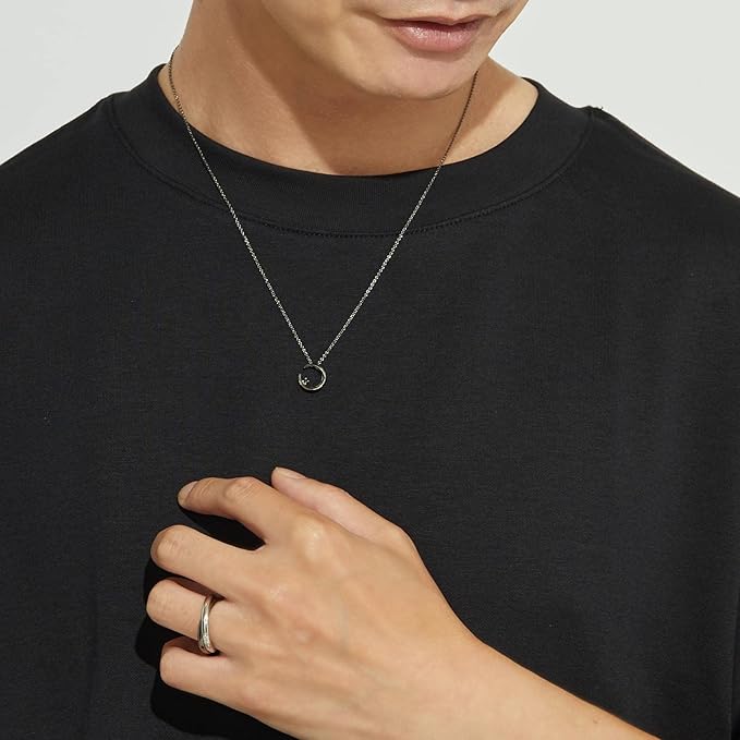 ネックレス ルナ [ BLACK Label ] cp5802-b