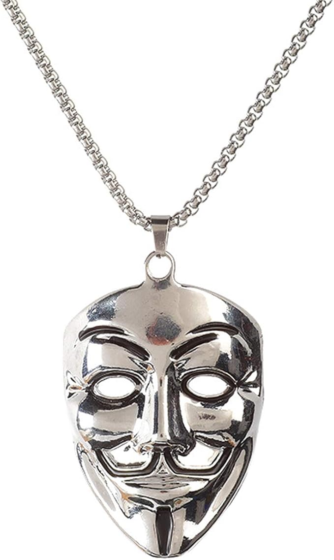 メンズネックレス レディースネックレス ヒップホップチタンスチールネックレス 長さ70cmのペンダント ユニセックス。
