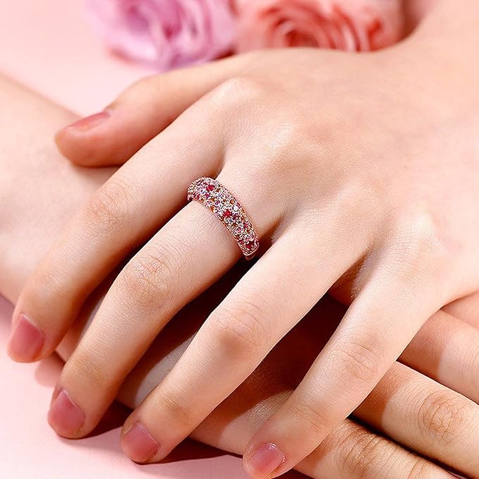 レディース リング 指輪 虹色 925銀製 マルチカラー ダイヤ プロポーズリング 普段使い きらきら かわいい プレゼント