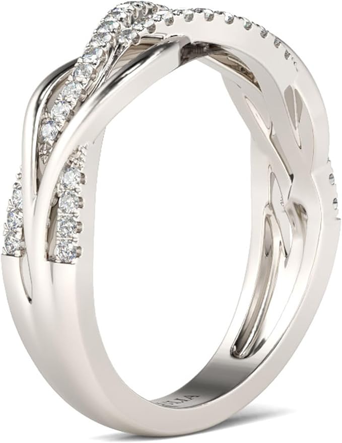 指輪 レディース 多重ライン シルバー レディース クロス リング 人気 婚約指輪 925 リング ツイスト 不規則形 誕生日 ホワイトデー プレゼント ギフト